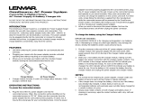Lenmar Camcorder & Digital Camera User manual