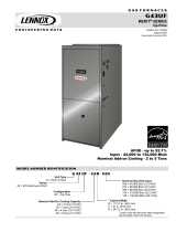 Lennox G43UF User manual