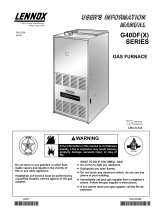 Lennox G40 User manual