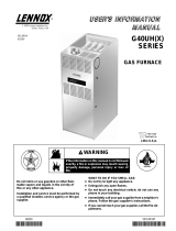 Lennox International Inc. G40 User manual