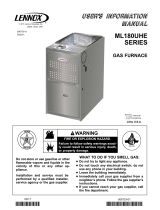 Lennox International Inc. ML180E User manual