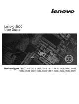 Lenovo 3000 7813 User manual