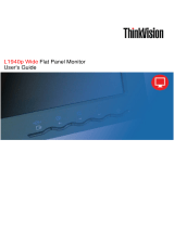 Lenovo L1940p - ThinkVision - 19" LCD Monitor User manual