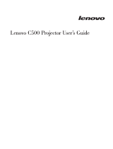 Lenovo c500 projector User manual
