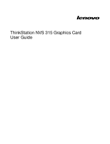 Lenovo ThinkStation NVS 315 User manual