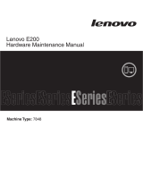 Lenovo E200 User manual