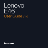 Lenovo E46 User manual