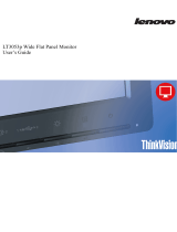 Lenovo ThinkVision LT3053p Wide User manual