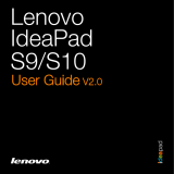 Lenovo IDEAPAD S10 User manual