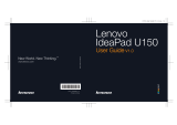 Lenovo IDEAPAD U150 User manual