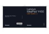 Lenovo Y450 User manual