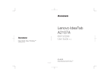 Lenovo A2107A User manual