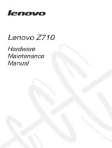 Lenovo Z710 User manual