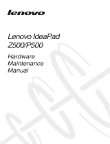Lenovo P500 User manual
