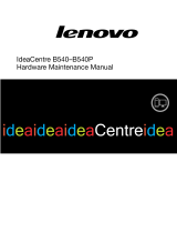 Lenovo IdeaCentre B540 User manual