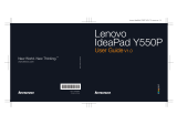 Lenovo Y550P User manual