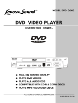 Lenoxx DVD-2002 User manual