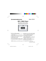 Lenoxx MP-456 User manual