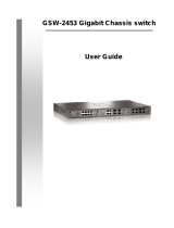 LevelOne Switch Gigabit Chassis switch User manual