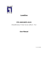 LevelOne WPS-9123 User manual