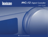 Lexicon MC-12 Balanced User manual