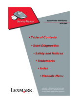 Lexmark 4039 - B/W Laser Printer User manual