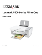 Lexmark X5340 - USB 2.0 All-in-One Color Inkjet Printer Scanner Copier Fax Photo User manual