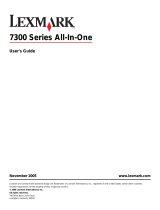 Lexmark 7300 Series User manual