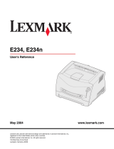 Lexmark 22S0502 - E234 Monochrome Laser Printer User manual