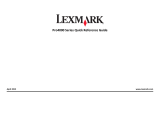 Lexmark PRO4000C User manual