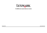 Lexmark PRO4000 User manual
