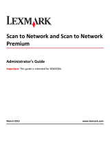 Lexmark Scanner MX6500E User manual