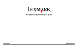 Lexmark Pro710 Series User manual