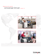 Lexmark Universal Driver User manual