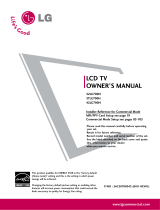 LG 42700H User manual