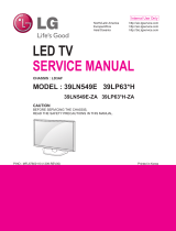 LG 39LN549E-ZA User manual