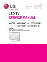 LG 42LP630H/631H User manual
