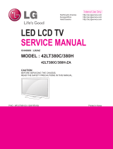 LG 42LT380C/380H-ZA User manual