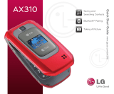 LG AX310 Alltel Quick start guide
