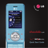 LG Chocolate User manual