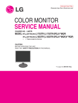 LG Electronics L1933TR User manual