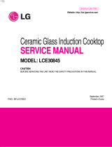 LG LCE30845 User manual