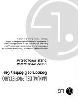 LG DLE2514W User manual