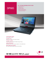 LG DP885 User manual
