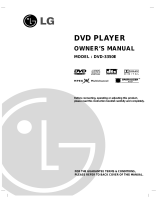 LG DVD-3350E User manual