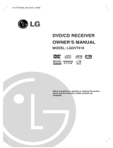 LG DVT418 User manual