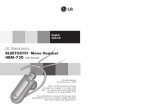 LG HBM-730 User manual