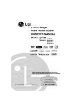 LG LHT764 User manual