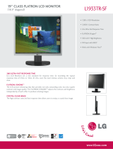 LG L1933TR-SF User manual