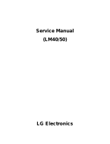 LG LM50 User manual